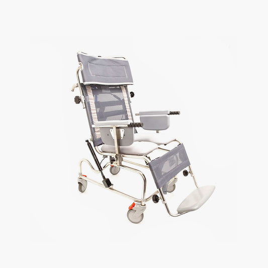 Fauteuil de douche inclinable extra-large bariatrique en maille Timo d'Osprey Healthcare TIS 981XL