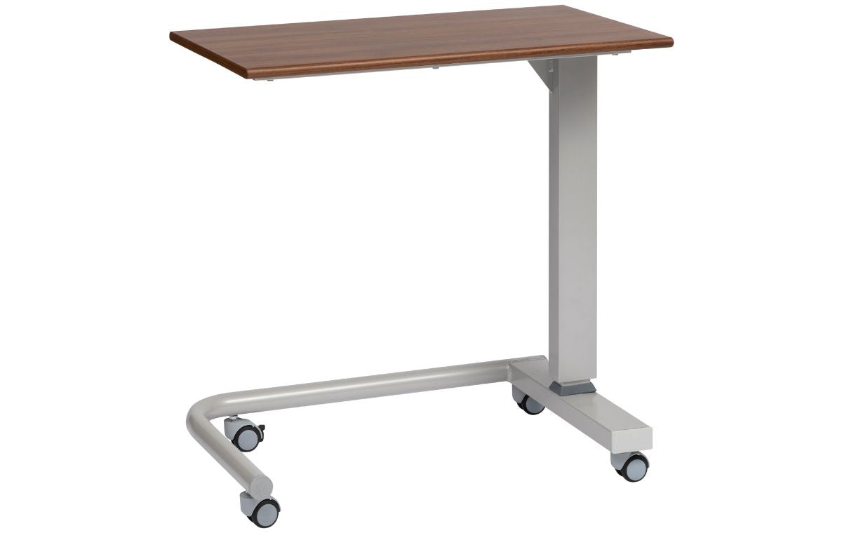 Alerta Gas Lift Adjustable Height Hospital Type Overbed Chair Table ALT-GL