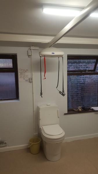 Invacare Robin Ceiling Hoist Installation Reconditioned and New