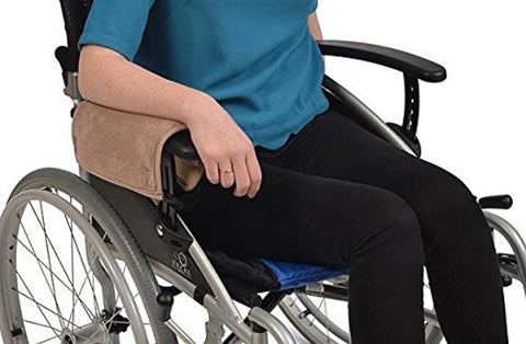 Simplantex Wheelchair Armrests ( Coral Fleece )
