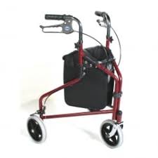 Sac en vinyle noir zippé de remplacement médical AC30 Roma pour déambulateur 3 roues Triwalker 43700798