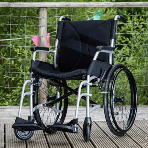 R Healthcare Ultra Light Self Propelling Wheelchair - MSAL012BW