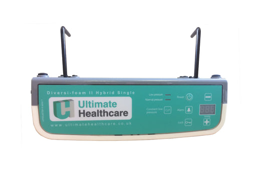 Matelas de remplacement hybride en mousse Ultimate Healthcare Diversi UPRA3678H-4 Simple ou Bariatrique