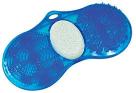 Aidapt Able 2 Foot Cleaner Scrub Exfoliate Suction Bath Shower Non Slip with Pumice PR45061 VM972