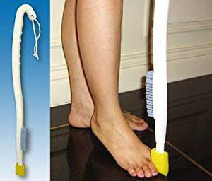Performance Health Foot Brush Sponge Interchangeable Heads Toe Wash AA1848 091077734