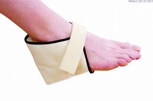 Able2 Heel Protectors Fleece Pressure Relief Bed Chair Bed Sore Prevent PR55034