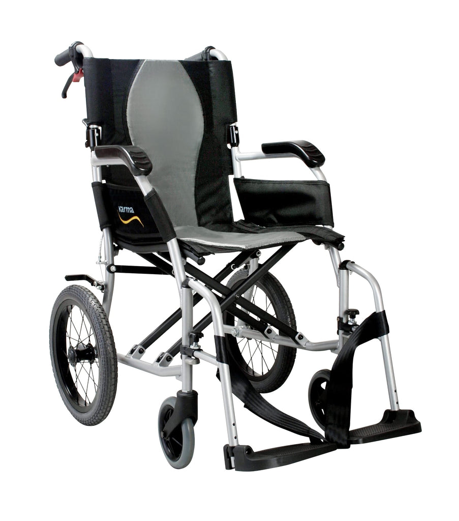 Karma Ergo Lite 2 Transit Wheelchair KM-2512F14WB