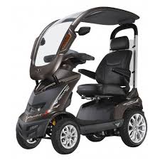 Drive Medical Royale Sport Scooter 8mph Top of the Range Enclosed Full Solid Canopy Windscreen