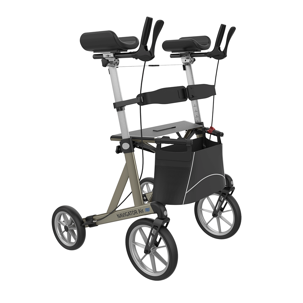 Rehasense Forearm Armrest Navigator Air Large Rollator Walker Lightweight Outdoor NACHL600