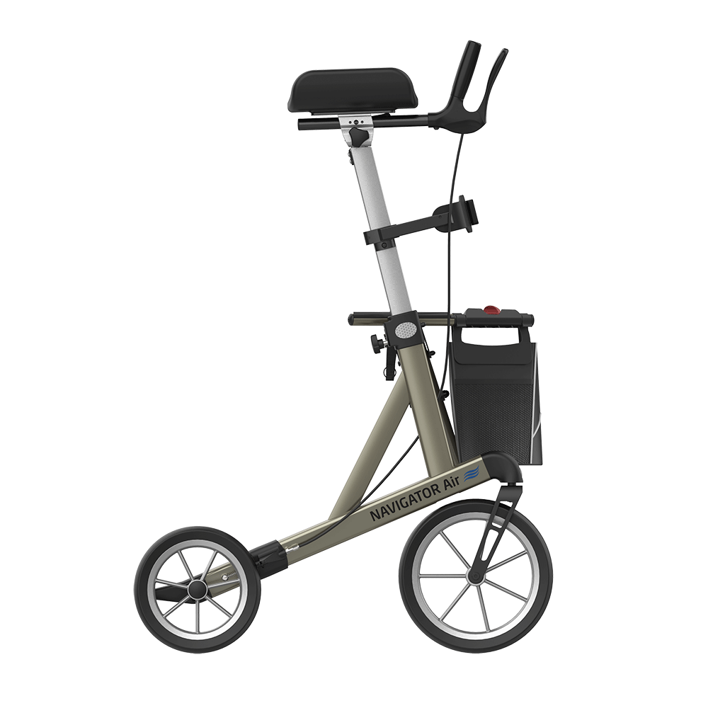 Rehasense Forearm Armrest Navigator Air Large Rollator Walker Lightweight Outdoor NACHL600