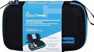 Able2 Pillbase Tablets Pills Blister Packs Medicine Hard Secure Travel Case PR61525