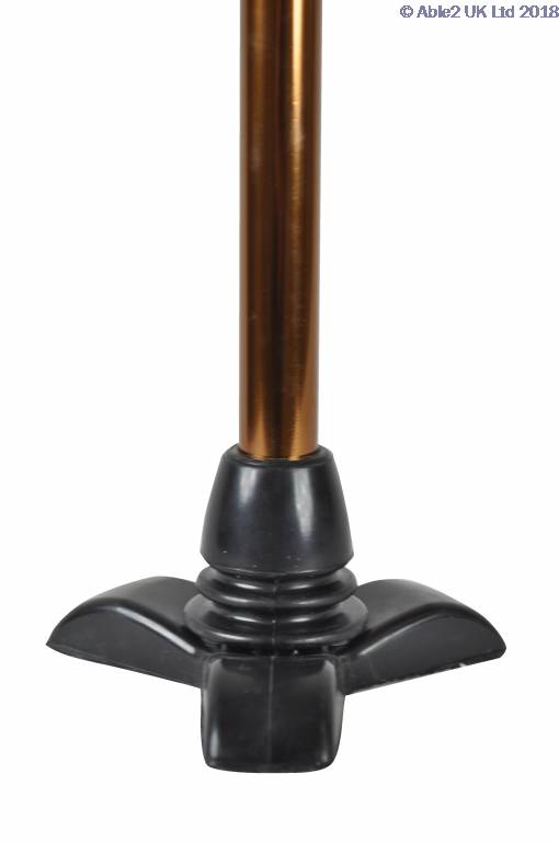 Able2 Tri Tip Rubber Walking Stick Ferrule Bendy End Support PR30020 Tripod Aid