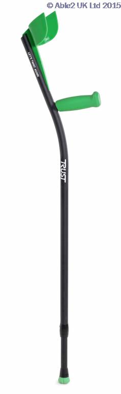 Pair Able2 Anatomical Grip Lets Twist Again Ergonomic Colourful Stylish Cool Crutches Adjustable Comfy PR30090