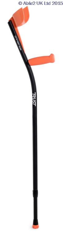 Pair Able2 Anatomical Grip Lets Twist Again Ergonomic Colourful Stylish Cool Crutches Adjustable Comfy PR30090