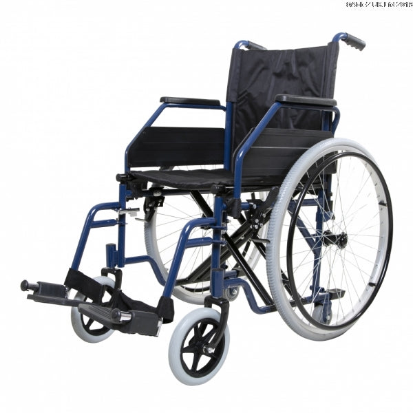 Able2 Self Propel Folding Blue Wheelchair PR32150