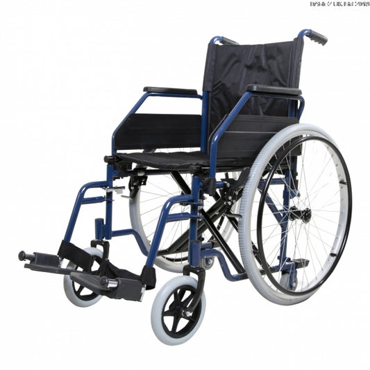 Able2 Self Propel Folding Blue Wheelchair PR32150