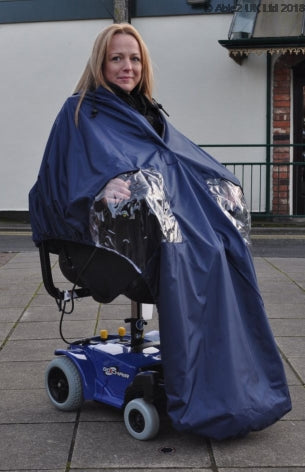 Able 2 Splash Powerchair Electric Wheelchair Cape Lined Waterproof PR34029