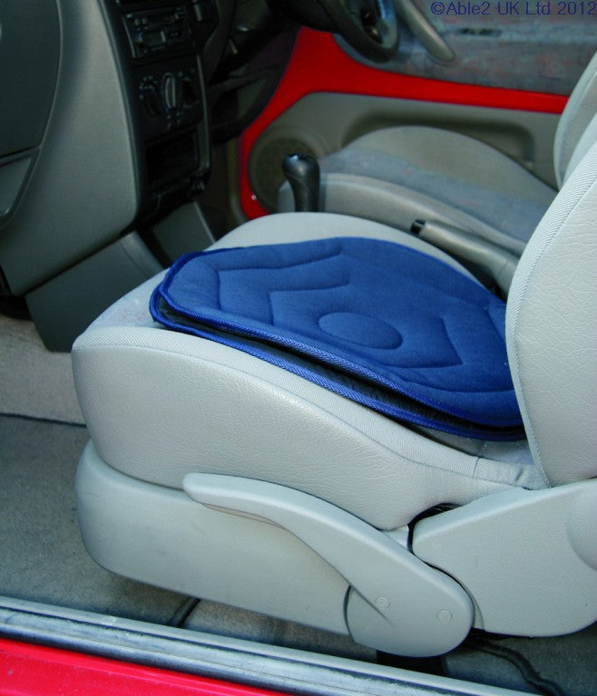 Coussin pivotant rond Able2 Rota, coussin de transfert souple rotatif bleu PR41021