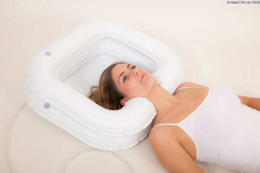 Able2 Atlantis Deluxe Inflatable blow up Shampoo Ring Basin Bed Hair Wash PR45016