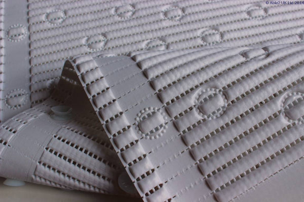 Able2 StayPut Anti-Slip Corner / Quadrant Shower Mat PR45122/W