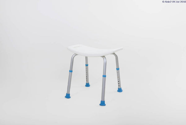 Able2 Atlantis Contour Shower Stool Without Back PR46043