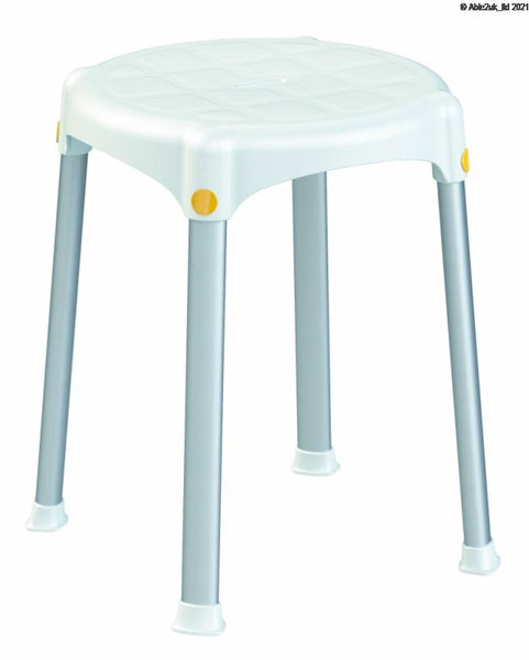 Able2 Atlantis Round Top Bathroom Stool - PR46073
