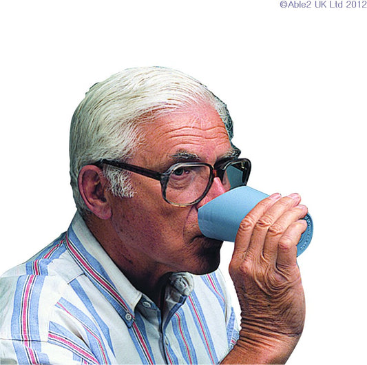 Able2 Nose Cut Out Beaker Cup Unbreakable Plastic Neck Injury PR65051