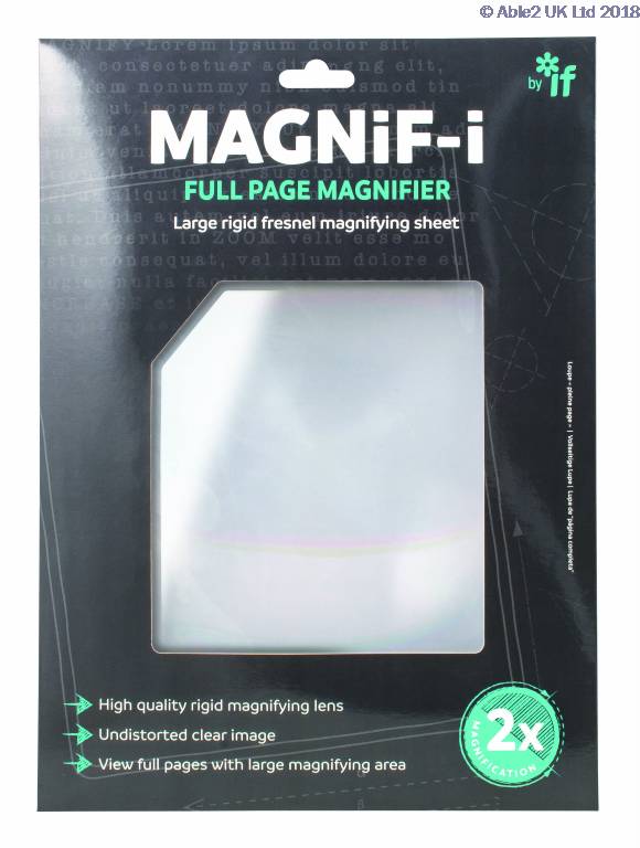 Able2 Full Page  Magnifier PR70001