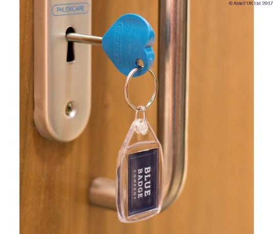 Able2 Radar Clé de toilettes pour personnes handicapées Changing Places, convient à toutes les serrures PR70159