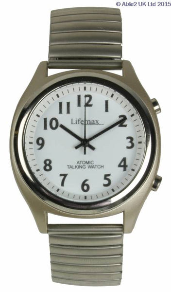 Able2 Talking Atomic Watch - Gents - Expanding Bracelet PR70164