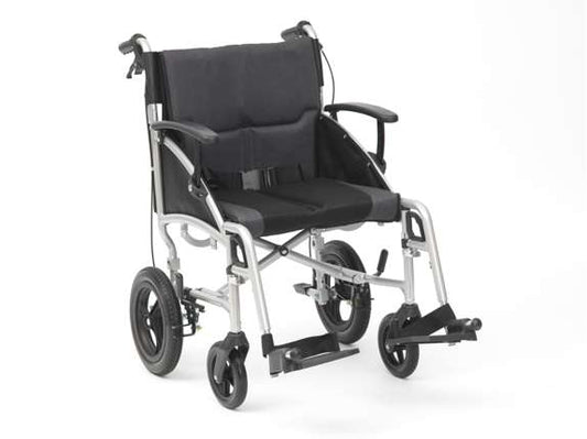 Fauteuil roulant pliant léger Phantom Transit de Drive DeVilbiss LPHWCTS19SIL