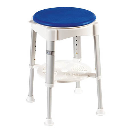 Tabouret de Bain Rond DeVilbiss Drive Siège Rembourré Tournant RTL12061