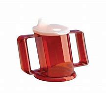 Able2 Handy Cup Handycup Heavy Duty Drinking Aid Beaker Mug Elderly Disabled Angled With 2 Handles Bed Patient PR65646