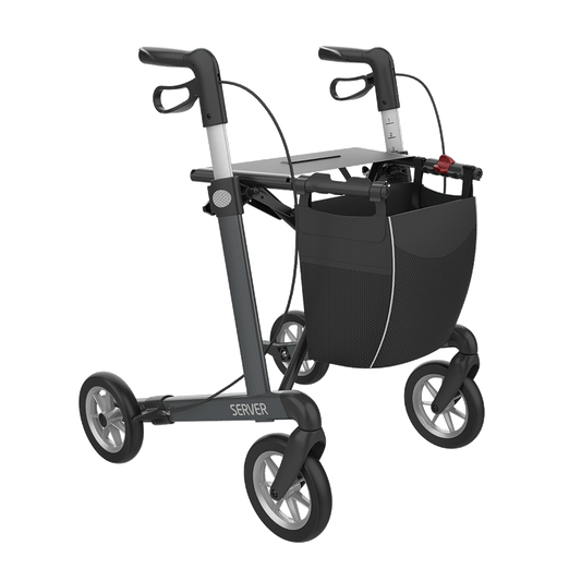 Déambulateur large Rehasense Server Rollator SRWR