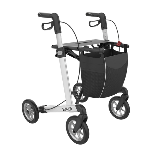 Déambulateur large Rehasense Server Rollator SRWR
