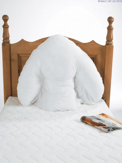 Able 2 Harley Batwing Luxury V Type Pillow Upright Padded Support SP14213 Or Pillowcase