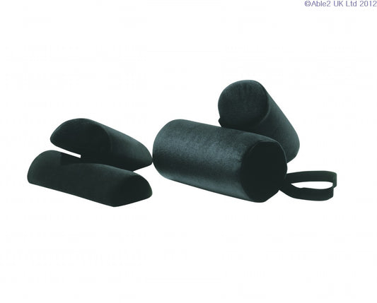 Able2 Harley Lumbar Back Roll Cushion Circular 4" SP24001 Home Office Car