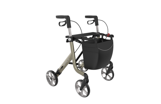 Déambulateur léger à 4 roues Space LX Rollator LR
