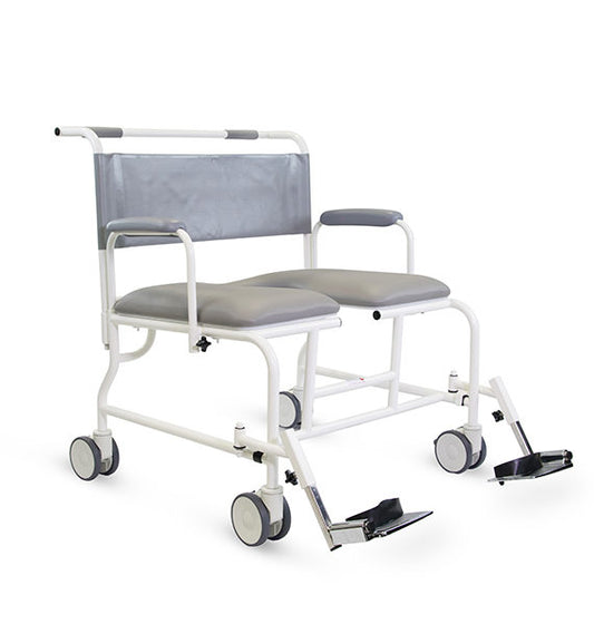 Fauteuil de douche bariatrique mobile Freeway T100 Glideabout Transfer 1601T100