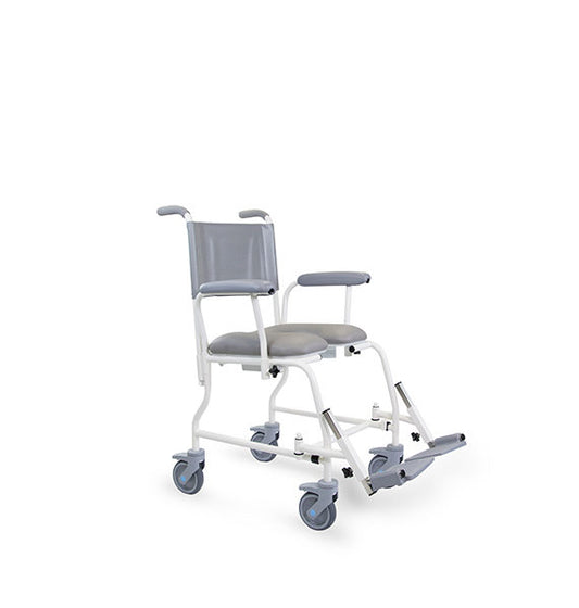 Chaise de douche mobile assistée rembourrée Freeway T40 440 mm de large 1601T40C