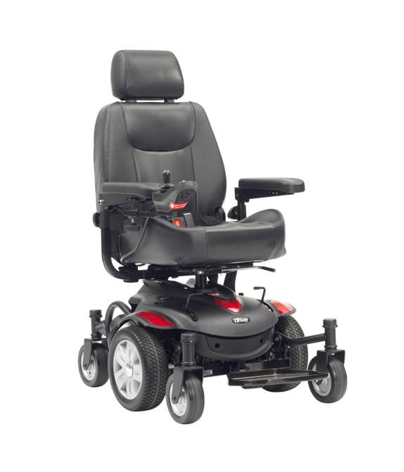 Fauteuil roulant électrique Drive DeVilbiss Titan AXS Fauteuil roulant à batterie TITANAXS