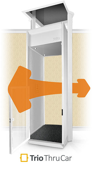 Stiltz Luxury Homelift Through Floor Vertical Lift All Types Duo + and Trio +