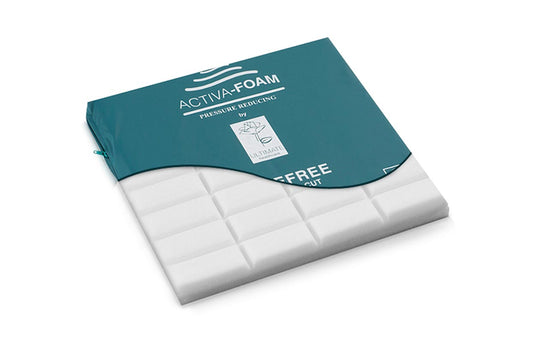 Ultimate Healthcare Carefree Castellated Cushion UPRF1717 UPRF2020 2" or 4" Thick Waterproof Cover