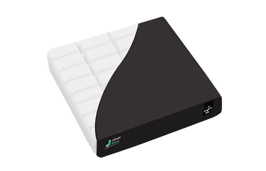 Coussin de fauteuil roulant Ultimate Healthcare Onyx 2 à deux coussins pour la réduction et le soulagement de la pression - UPR021