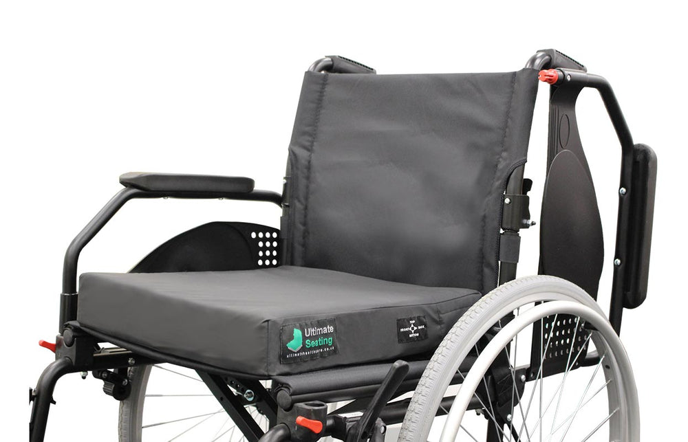 Coussin de fauteuil roulant Ultimate Healthcare Onyx 3 pour la réduction et le soulagement de la pression - UPR03151