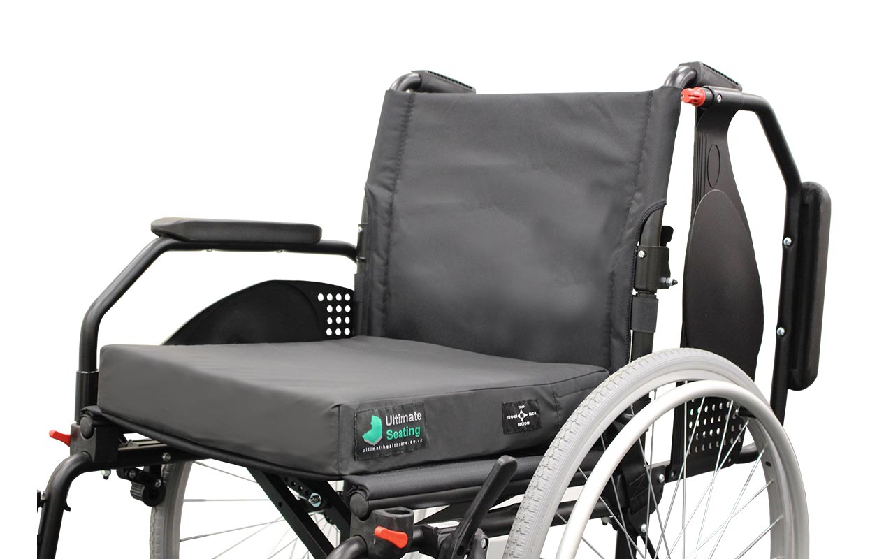 Coussin de fauteuil roulant Ultimate Healthcare Onyx 3 pour la réduction et le soulagement de la pression - UPR03151