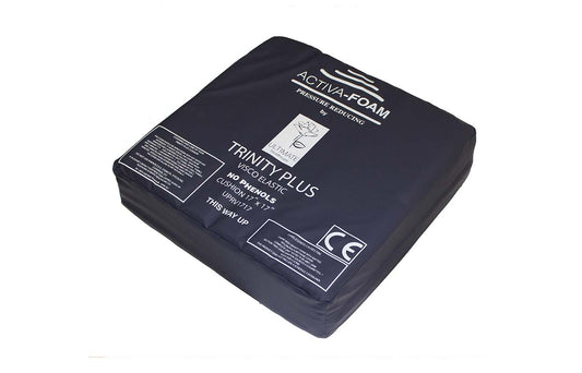 Coussin Trinity Plus d'Ultimate Healthcare en mousse viscoélastique alvéolée – UPRV1717 UPRV2020 UPRV202001 Petit, Grand et Bariatrique