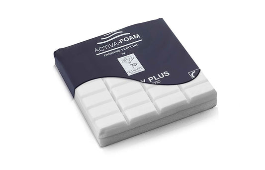 Coussin Trinity Plus d'Ultimate Healthcare en mousse viscoélastique alvéolée – UPRV1717 UPRV2020 UPRV202001 Petit, Grand et Bariatrique