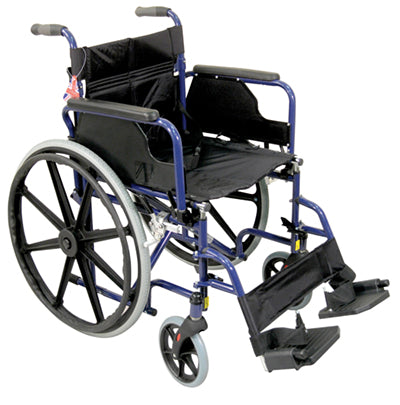 Aidapt Deluxe Self Propelled Steel Wheelchair VA167