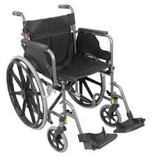 Aidapt Deluxe Self Propelled Steel Wheelchair VA167
